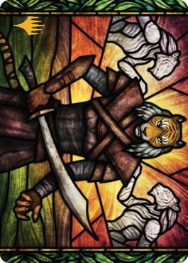 Zar Ojanen, Scion of Efrava Art Card (Gold-Stamped Signature), Art Series: Dominaria United 80
