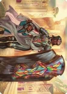 Guardian of New Benalia Art Card, Art Series: Dominaria United 8