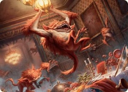 Midnight Mayhem Art Card, Art Series: Duskmourn: House of Horror 20