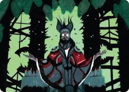 Victor, Valgavoth's Seneschal Art Card (23/54), Art Series: Duskmourn: House of Horror 23
