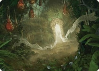 Hushwood Verge Art Card, Art Series: Duskmourn: House of Horror 26
