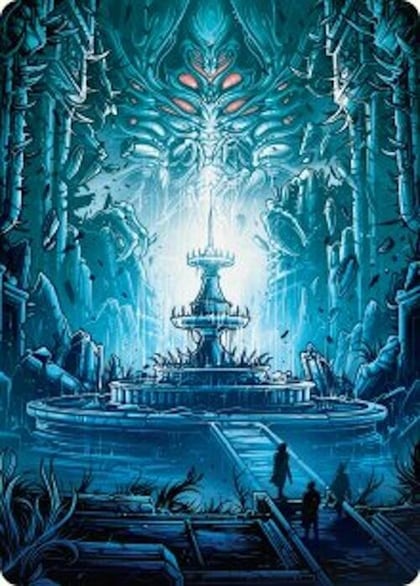 Island Art Card, Art Series: Duskmourn: House of Horror 28