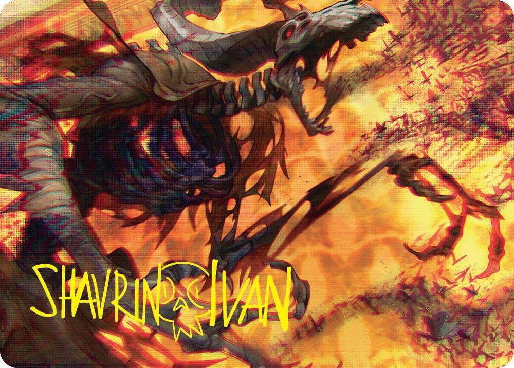 Unwanted Remake Art Card (Gold-Stamped Signature), Art Series: Duskmourn: House of Horror 31