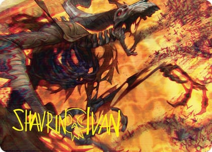 Unwanted Remake Art Card (Gold-Stamped Signature), Art Series: Duskmourn: House of Horror 31