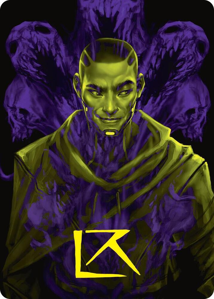 Kaito, Bane of Nightmares Art Card (Gold-Stamped Signature), Art Series: Duskmourn: House of Horror 42