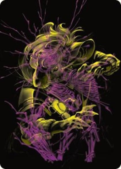 Nashi, Searcher in the Dark Art Card (43/54), Art Series: Duskmourn: House of Horror 43