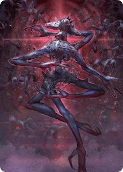 Overlord of the Balemurk Art Card, Art Series: Duskmourn: House of Horror 47