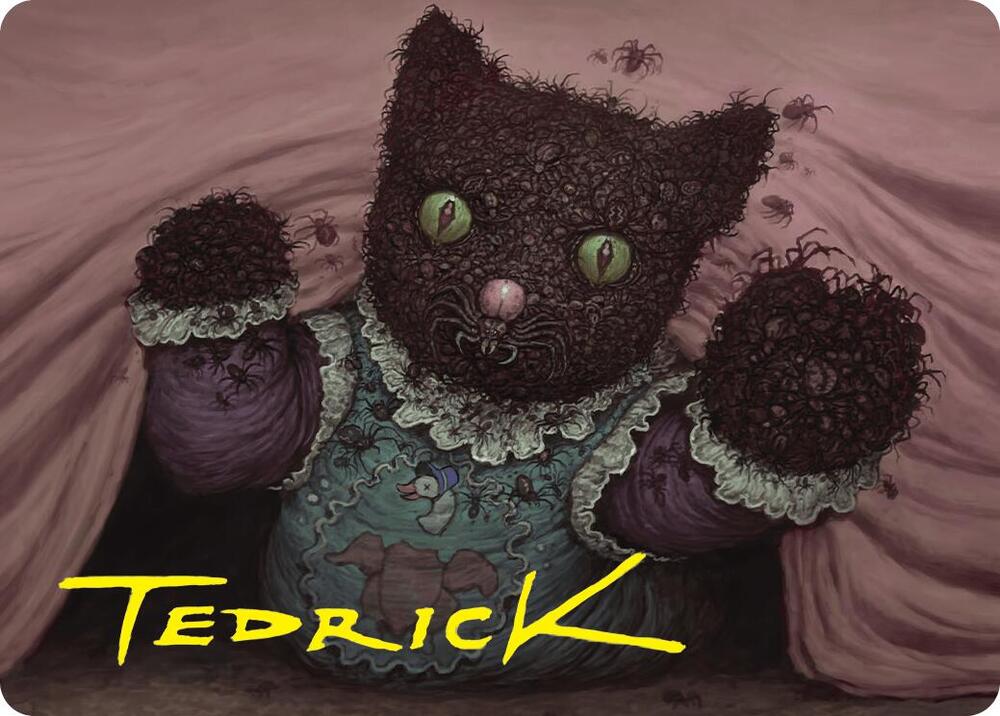 Twitching Doll Art Card (Gold-Stamped Signature), Art Series: Duskmourn: House of Horror 48