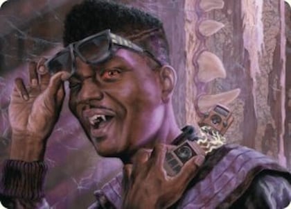 Dashing Bloodsucker Art Card, Art Series: Duskmourn: House of Horror 6