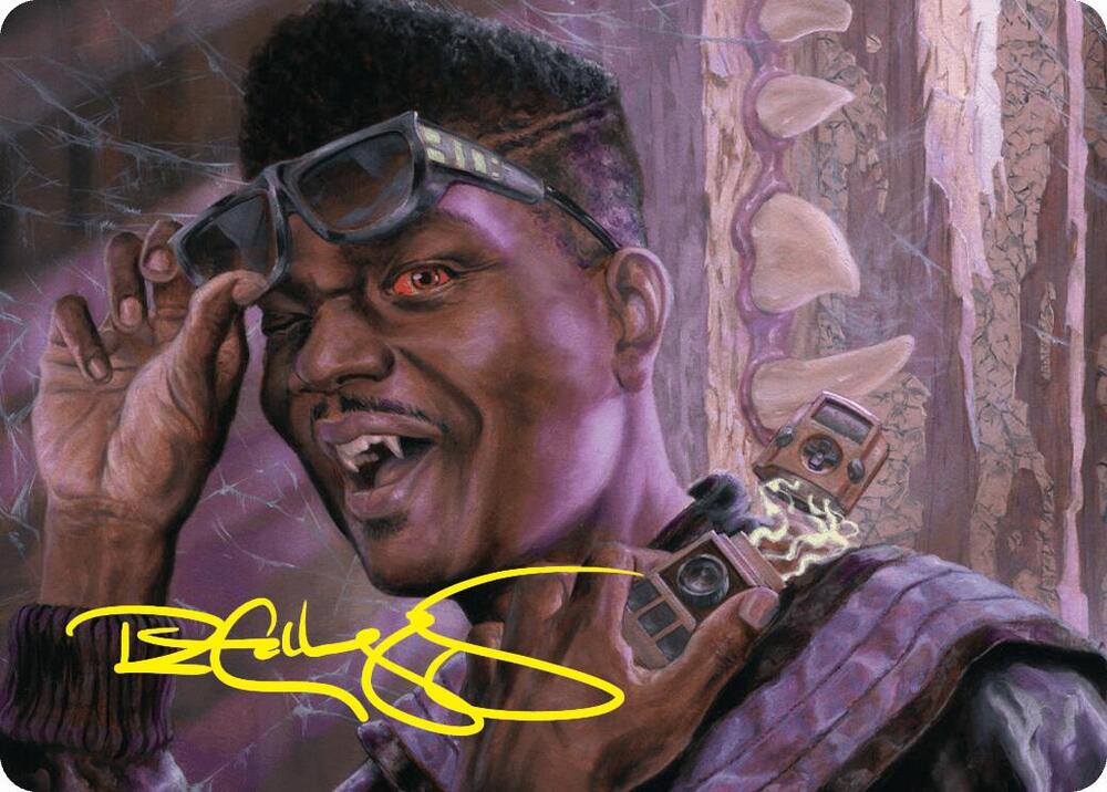 Dashing Bloodsucker Art Card (Gold-Stamped Signature), Art Series: Duskmourn: House of Horror 6