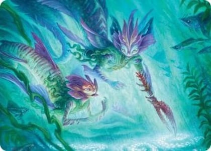 Silvergill Mentor Art Card, Art Series: Lorwyn Eclipsed 10