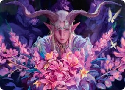 Dawnhand Eulogist Art Card, Art Series: Lorwyn Eclipsed 14
