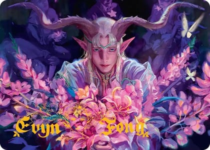 Dawnhand Eulogist Art Card (Gold-Stamped Signature), Art Series: Lorwyn Eclipsed 14