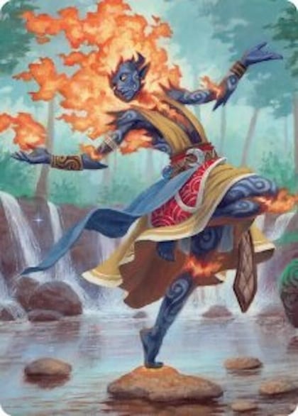 Ashling, Rekindled Art Card (16/54), Art Series: Lorwyn Eclipsed 16
