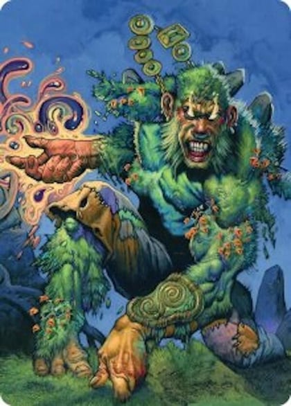 Aurora Awakener Art Card (17/54), Art Series: Lorwyn Eclipsed 17