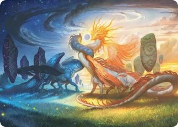 Celestial Reunion Art Card (19/54), Art Series: Lorwyn Eclipsed 19
