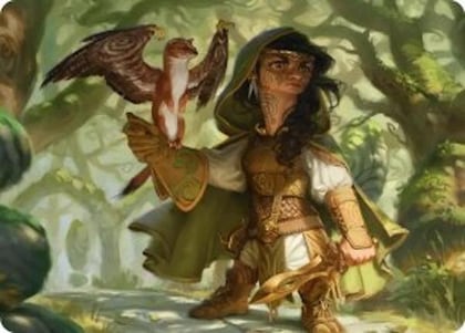 Crossroads Watcher Art Card, Art Series: Lorwyn Eclipsed 20