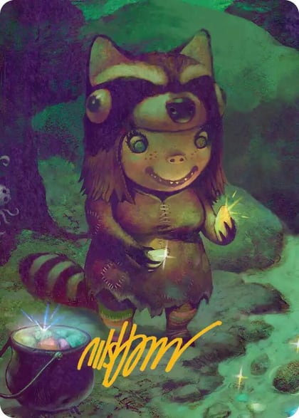 Glister Bairn Art Card (Gold-Stamped Signature), Art Series: Lorwyn Eclipsed 23