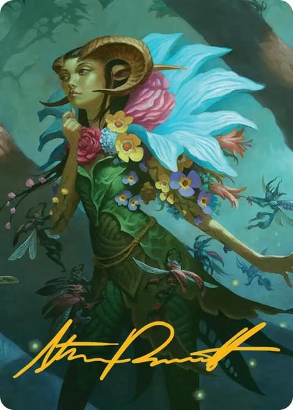 Maralen, Fae Ascendant Art Card (Gold-Stamped Signature), Art Series: Lorwyn Eclipsed 24
