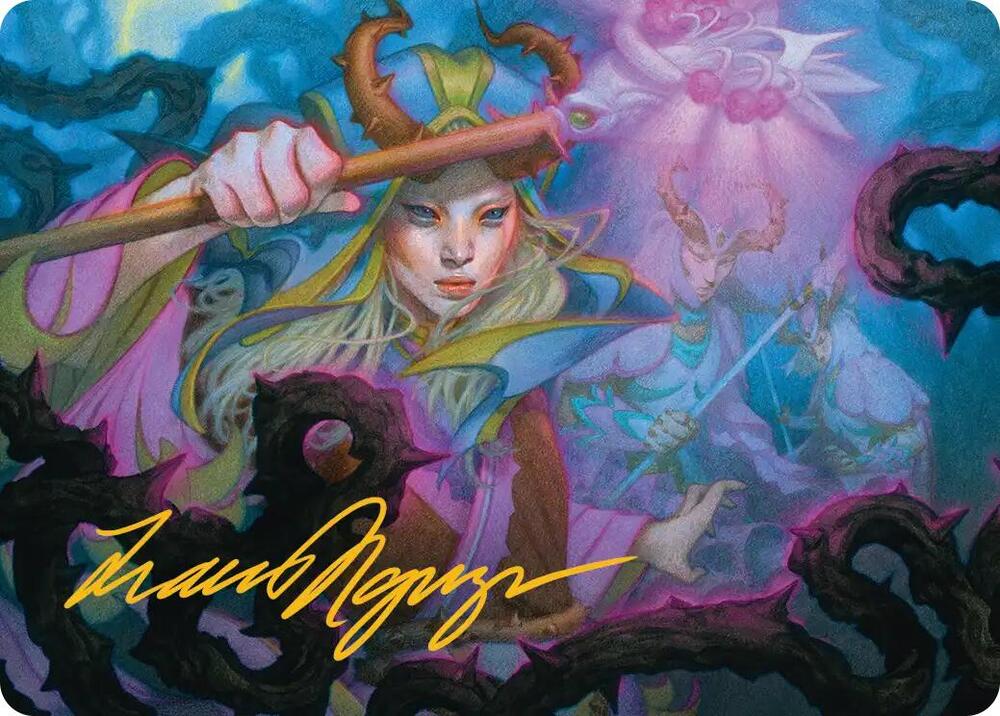 Stoic Grove-Guide Art Card (Gold-Stamped Signature), Art Series: Lorwyn Eclipsed 25