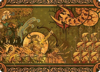 Chronicle of Victory Art Card (Gold-Stamped Signature), Art Series: Lorwyn Eclipsed 27