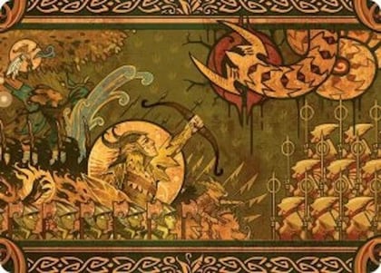 Chronicle of Victory Art Card, Art Series: Lorwyn Eclipsed 27