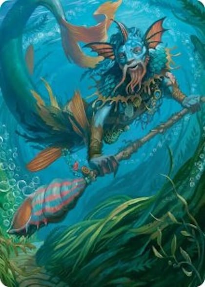 Sygg, Wanderwine Wisdom Art Card, Art Series: Lorwyn Eclipsed 32