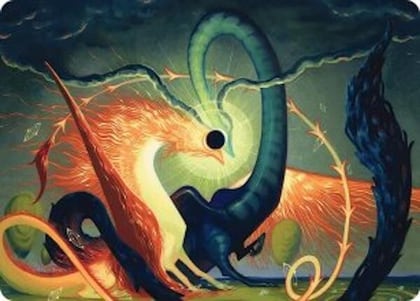 Celestial Reunion Art Card (42/54), Art Series: Lorwyn Eclipsed 42