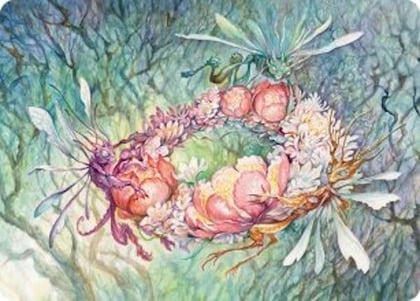 Grave Venerations Art Card, Art Series: Lorwyn Eclipsed 46