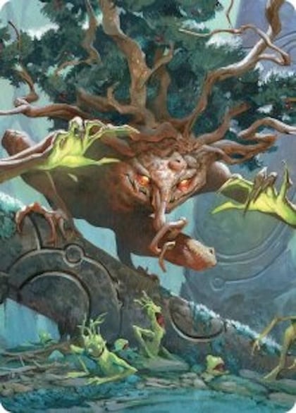 Ferrafor, Young Yew Art Card, Art Series: Lorwyn Eclipsed 47