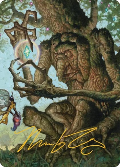 Faeburrow Elder Art Card (Gold-Stamped Signature), Art Series: Lorwyn Eclipsed 51