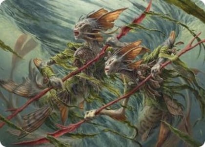 Champions of the Shoal Art Card, Art Series: Lorwyn Eclipsed 6