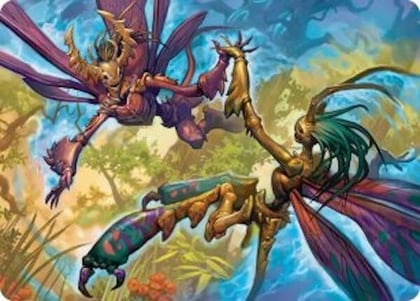 Illusion Spinners Art Card, Art Series: Lorwyn Eclipsed 8
