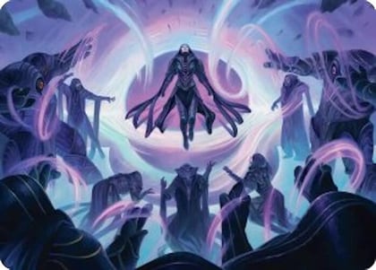 Chorale of the Void Art Card, Art Series: Edge of Eternities 12