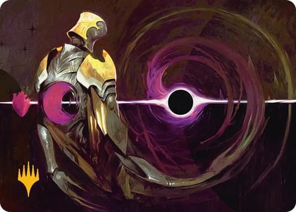 Gravkill Art Card (Gold-Stamped Planeswalker Symbol), Art Series: Edge of Eternities 14