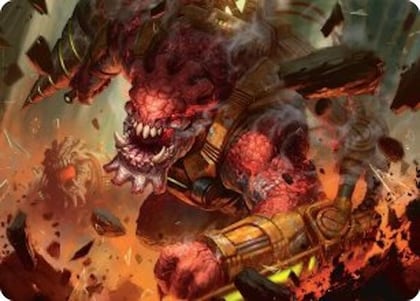 Full Bore Art Card, Art Series: Edge of Eternities 17