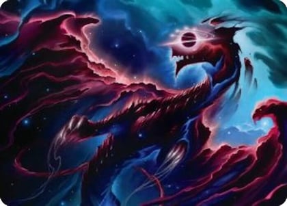 Nova Hellkite Art Card (18/54), Art Series: Edge of Eternities 18