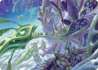 Loading Zone Art Card, Art Series: Edge of Eternities 22