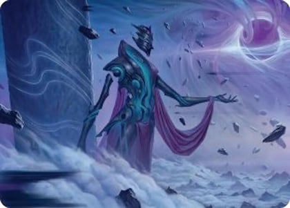 Bygone Colossus Art Card, Art Series: Edge of Eternities 26