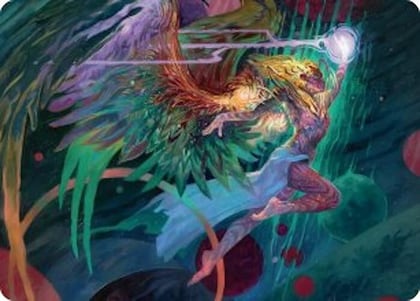 Exalted Sunborn Art Card, Art Series: Edge of Eternities 3