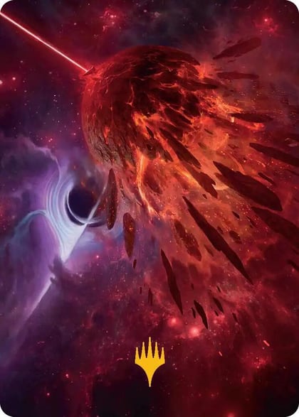 Kavaron, Memorial World Art Card (Gold-Stamped Planeswalker Symbol), Art Series: Edge of Eternities 31