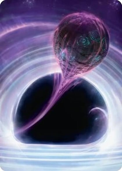 Susur Secundi, Void Altar Art Card, Art Series: Edge of Eternities 33