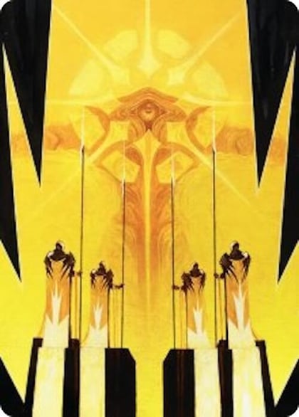 Hardlight Containment Art Card, Art Series: Edge of Eternities 4