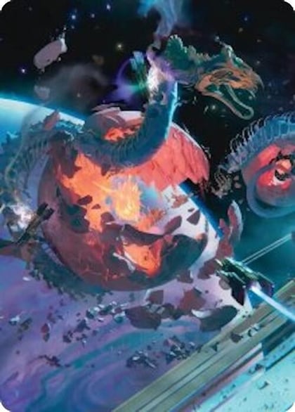 Scavenger Grounds Art Card (47/54), Art Series: Edge of Eternities 47