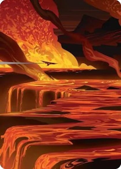 Blast Zone Art Card, Art Series: Edge of Eternities 48