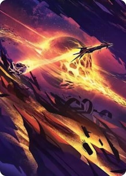 Scavenger Grounds Art Card (53/54), Art Series: Edge of Eternities 53