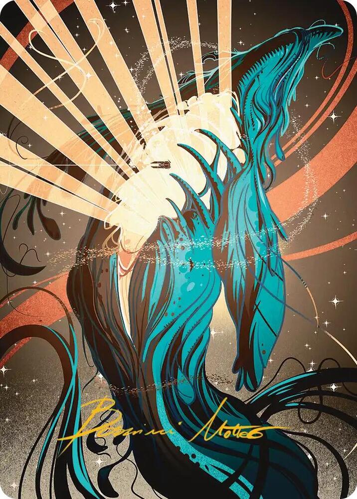 Swarmyard Art Card (Gold-Stamped Signature), Art Series: Edge of Eternities 54