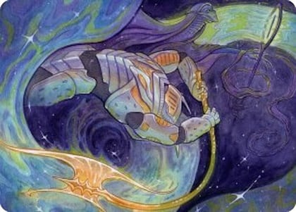 Seam Rip Art Card, Art Series: Edge of Eternities 6
