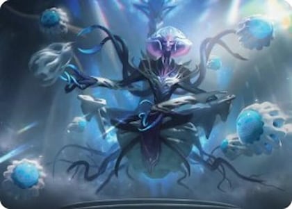 Mm'menon, the Right Hand Art Card, Art Series: Edge of Eternities 8