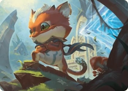 Loot, Exuberant Explorer Art Card (12/54), Art Series: Foundations 12